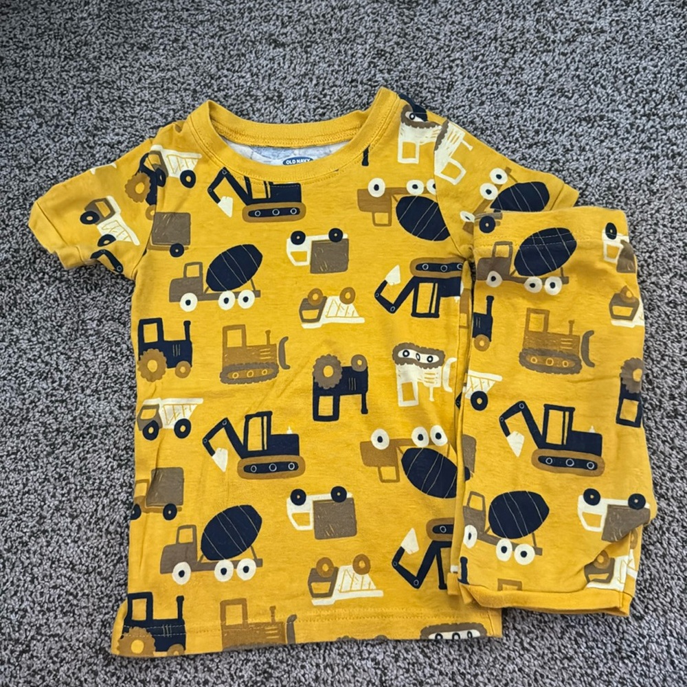 Construction pajama set